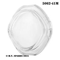 WWII MOTORCYCLE LOUVRE LIGHTS TAIL LIGHT CLEAR GLASS LENS 5062-41M HARLEY DAVIDSON WLA INDIAN 640 INDIAN 741