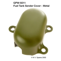 MILITARY WWII  COVER - FUEL TANK SENDER - METAL TYPE - F SCRIPT GPW-9211F