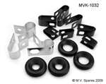 MILITARY WWII TRAILERS CLIP SET WIRING - TRAILER MVK-1032