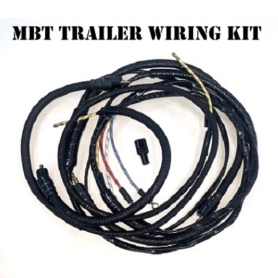 MILITARY WWII TRAILERS KIT - WIRING - TRAILER - MB TAPED MBT-1  ARMY JEEP PARTS