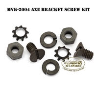 WWII JEEP PARTS MVK-2004 AXE BRACKET SCREW KIT MB GPW M.V. SPARES www.mvspares.com