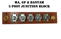 MILITARY WWII JEEP MB GPW JUNCTION BLOCK - 5 POST