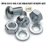 WWII JEEP PARTS MVK-2012 OIL CAN BRACKET SCREW KIT MB GPW M.V. SPARES www.mvspares.com