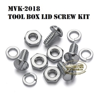 WWII JEEP PARTS MVK-2018 TOOL BOX LID SCREW KIT MB GPW M.V. SPARES www.mvspares.com