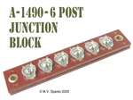 MILITARY WWII JEEP MB GPW JUNCTION BLOCK - 6 POST A-1490