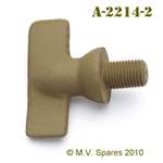 MILITARY WWII JEEP MB GPW THUMB SCREW TOP BOW PIVOT - 3/8\" THREAD A-2214-2