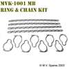 MILITARY WWII JEEP MB GPW KIT - RING & CHAIN THUMB SCREW - MB MVK-1001