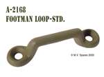 MILITARY WWII JEEP MB GPW LOOP - FOOTMAN - STANDARD CAST MB/GPW A-2168