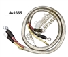 WWII JEEP PARTS, HEAD LAMP WIRING HARNESS, A-1665 GPW-14425 WIRE BRAIDED MB GPW  ARMY JEEP PARTS