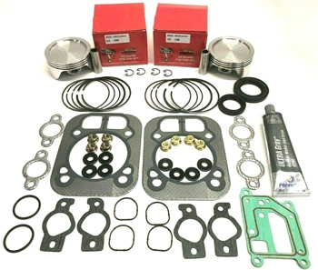 OVERHAUL KIT FITS KOHLER, 2 PISTONS GASKETS & SEALS CV25, CV27, CH25, CH26, CH27