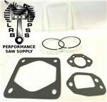 POULAN 4000 PISTON RINGS AND TOP END GASKET SET, 530026003 THIN RINGS, USA SHIP