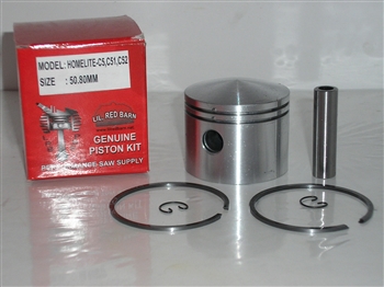 HOMELITE C5, C51, C52 REPLACEMENT PISTON KIT, REPLACES PART # A58328