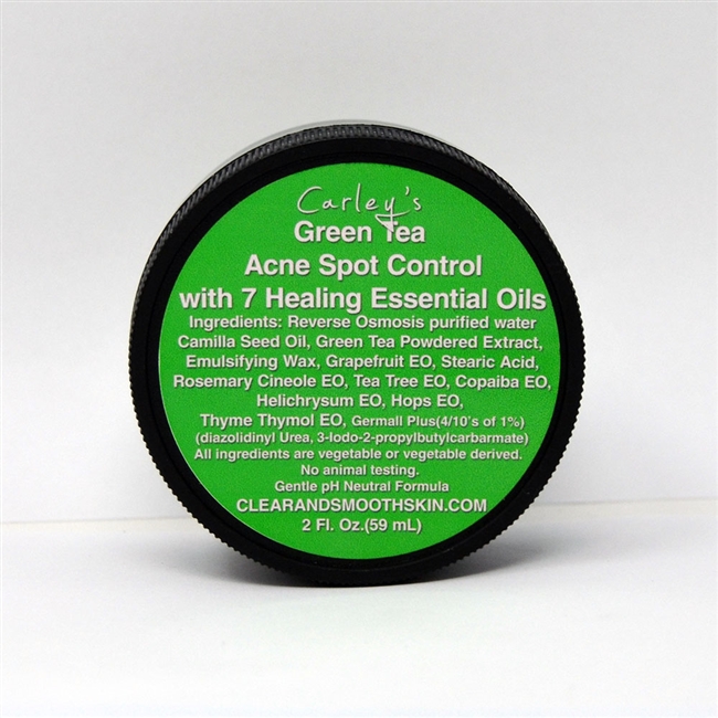 Carleyâ€™s Green Tea Acne Spot Control With 7 Therapeutic Essential Oils And 9 Healing Herbs