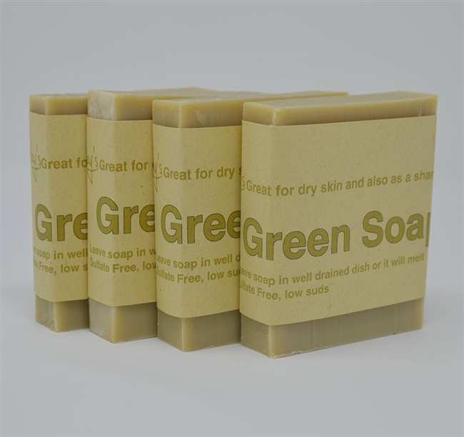 Carley's Aleppo Style Green Soap(4 bars)