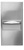 Bradley #2291 Towel Dispenser/Waste Receptacle- Recessed