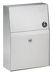 Bradley #4722-15 Sanitary Napkin Disposal- Surface Mounted