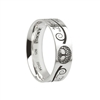 Sterling Silver Wide "Tree of Life" Celtic Wedding Ring 7.2mm