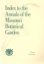Index to the Annals of the Missouri Botanical Garden, Volumes 1 through 80