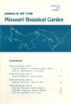 Annals of the Missouri Botanical Garden 60(1)
