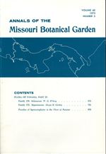 Annals of the Missouri Botanical Garden 60(3)