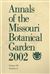 Annals of the Missouri Botanical Garden 89(2), Conservation, the 47th Annual Systematics Symposium of the Missouri Botanical Garden