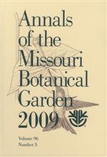 Annals of the Missouri Botanical Garden 96(3). Biodiversity and Conservation in the Andes, the 54th Annual Systematics Symposium of the Missouri Botanical Garden