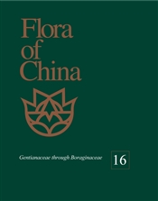 Flora of China, Volume 16: Gentianaceae through Boraginaceae