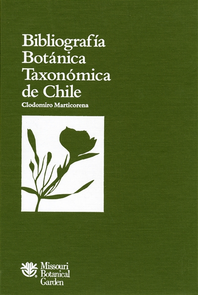 BibliografÃ­a BotÃ¡nica TaxonÃ³mica de Chile