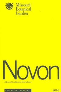 NOVON 24 (4), A Journal for Botanical Nomenclature