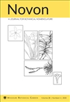 Novon, A Journal for Botanical Nomenclature 28(4)