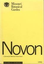 NOVON 03(2), A Journal for Botanical Nomenclature