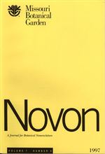 NOVON 07(4), A Journal for Botanical Nomenclature
