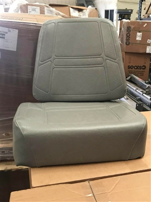 Grey Seat Cushions Toro Scag Exmark Kubota Turf Gray Thick Bottom cushion