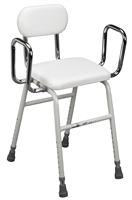 All-Purpose Stool with Adjustable Arms