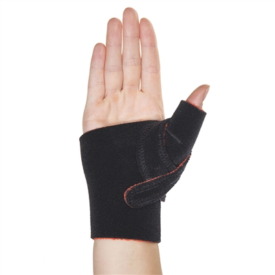 Thermoskin Cross-X CMC Thumb Splint Black