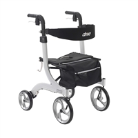 Nitro Euro Style Walker Rollator, White