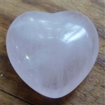 Rose Quartz heart small