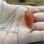 Carnelian pendulum or dowser