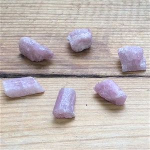 Pink Tourmaline set of 6