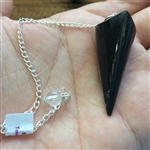 Black Tourmaline pendulum