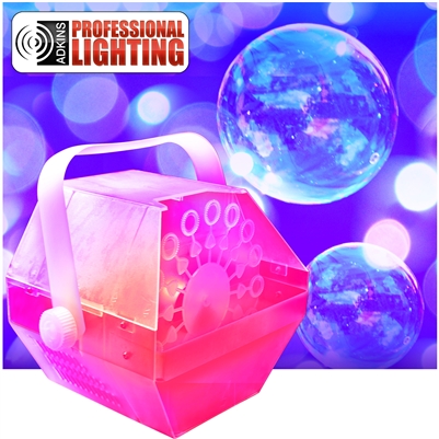 LED Lighted Bubble Machine