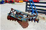 Used Blue 6 ft. 3 pt. Lift Disc Harrow