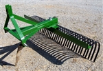 New 60" TRI Landscape Rake/Rock Rake