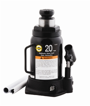 Omega 10205B - 20 Ton Hydraulic Bottle Jack