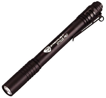 Streamlight 66118 Stylus Pro® Black Penlight with White LED