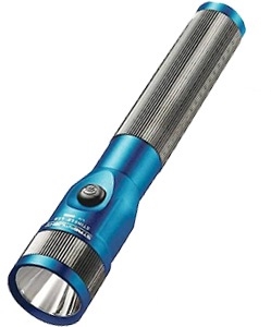 Streamlight 75613 Stinger LED Rechargeable Flashlight with AC/DC and PiggyBack - Blue