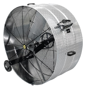 J&D Manufacturing VI2012B1  20" Diamond Brite™ Portable Drum Fan 115V 1/2HP 1PH w/10' Cord