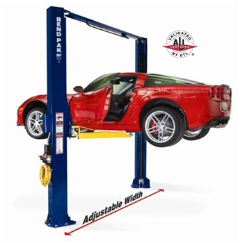 BendPak XPR-10A 10,000 Lb Asymmetrical Two-Post Lift