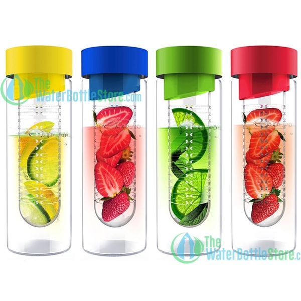 ASOBU Flavour It Glass Fruit Infuser Water Bottle