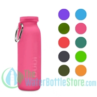 Bübi 22 oz 650 ml Collapsible Silicone Reusable Water Bottle